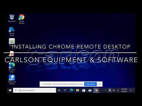 RT3 RT4 Chrome Remote Desktop Setup