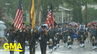Severe storms drench July 4th celebrations for millions l GMA