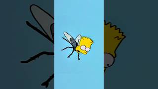 Bart turns into a Fly #simpsons #shorts