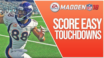 Score Easy Touchdowns In Madden 18 With This Glitchy Play!