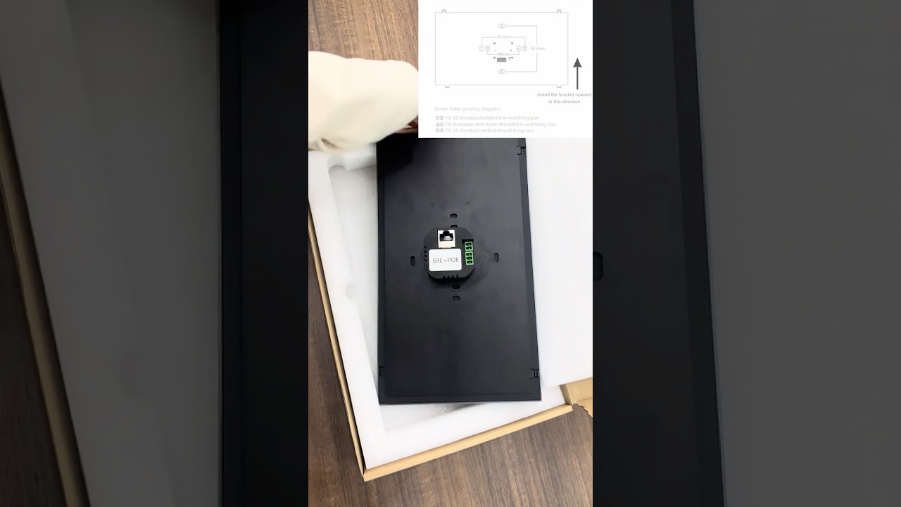 SMATEK PoE Editions: 10Inch S9E-NZ PoE DC 9-24V, Standard Open Android Firmware, OEM Tuya MOQ Needed