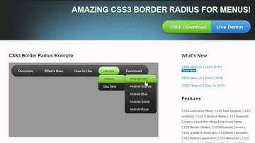 CSS3 Border Radius: Supports all modern devices