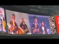 20250803 無限大!うたリポ田畑実和さん、試合前のライブタイム オリックス・バファローズ主催試合@京セラドーム大阪・レフト外野下段 Bs夏の陣2025