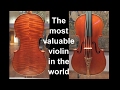 The world's most valuable violin? The Messiah Stradivarius