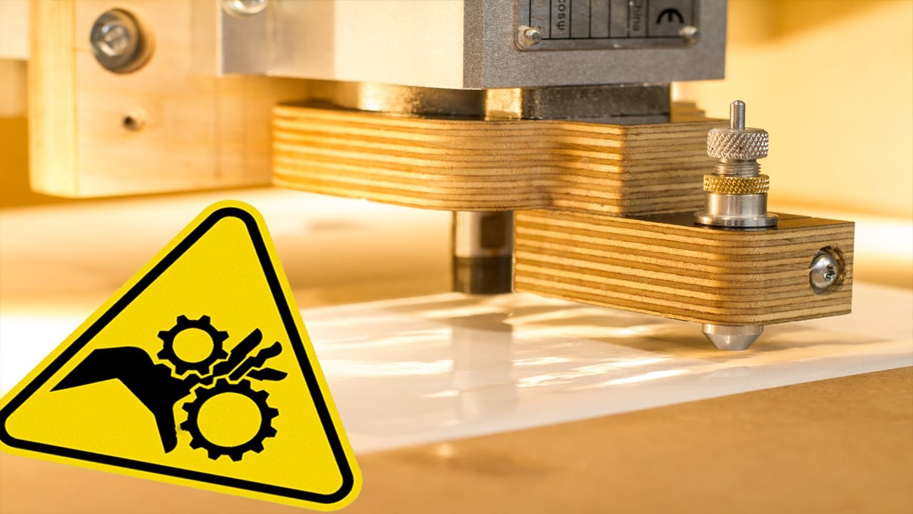 Schleppmesser im Einsatz | Eigenbau CNC Plotter zum Schneiden | So easy