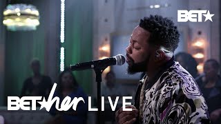 Raheem DeVaughn Serenades Crowd With His New Single 'Just Right' At BET Her Live!