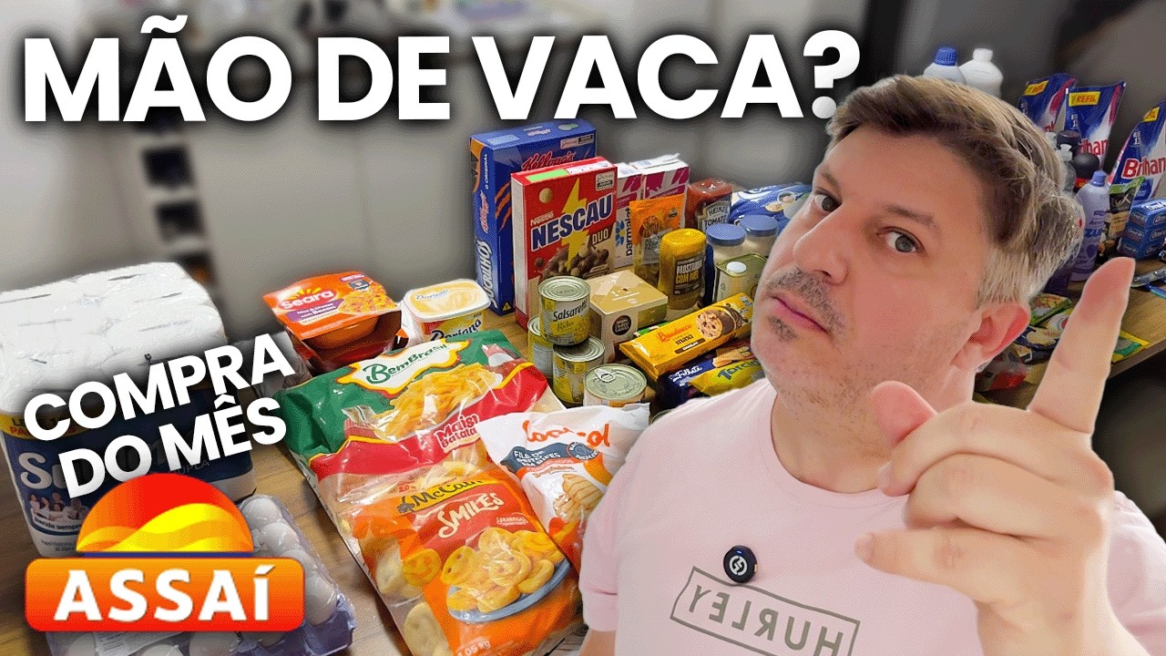 ME CHAMARAM DE MÃO DE VACA? 💸 Respondi as críticas e fui ao Assaí!