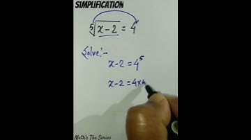 Simplification 🙄 #mathstheseries#mathstrickshorts #youtubeshorts #mathshorts #simplify