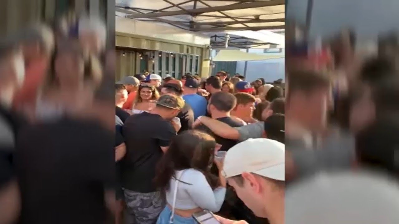 Overcrowding at Jersey Shore bar prompts health concerns YouTube