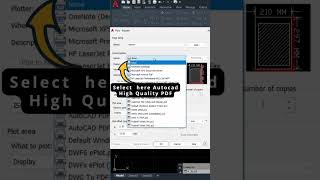 How to get Plot or Print 2D plan in Autocad 🏠👷♂️#civilengineering #autocad #construction