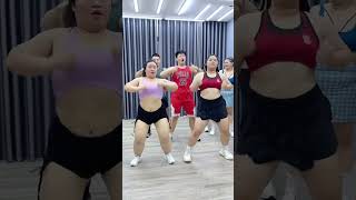 dance aerobics workout for weight loss #shorts 60