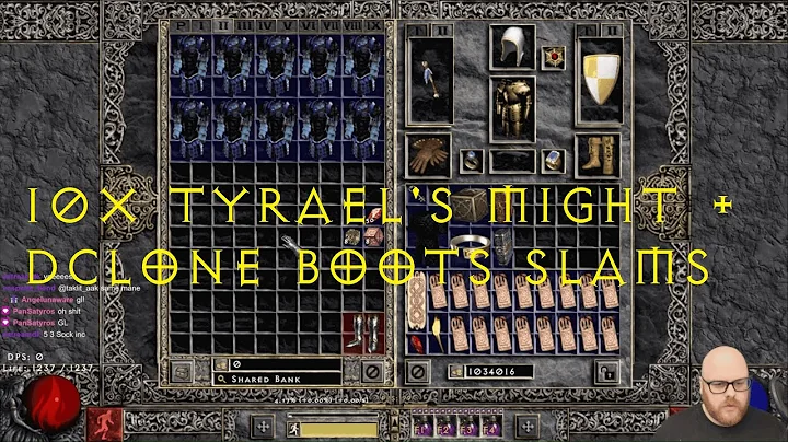 Project Diablo 2 Season 12 - Slamming 10x Tyrael's Might + DClone Boots day17