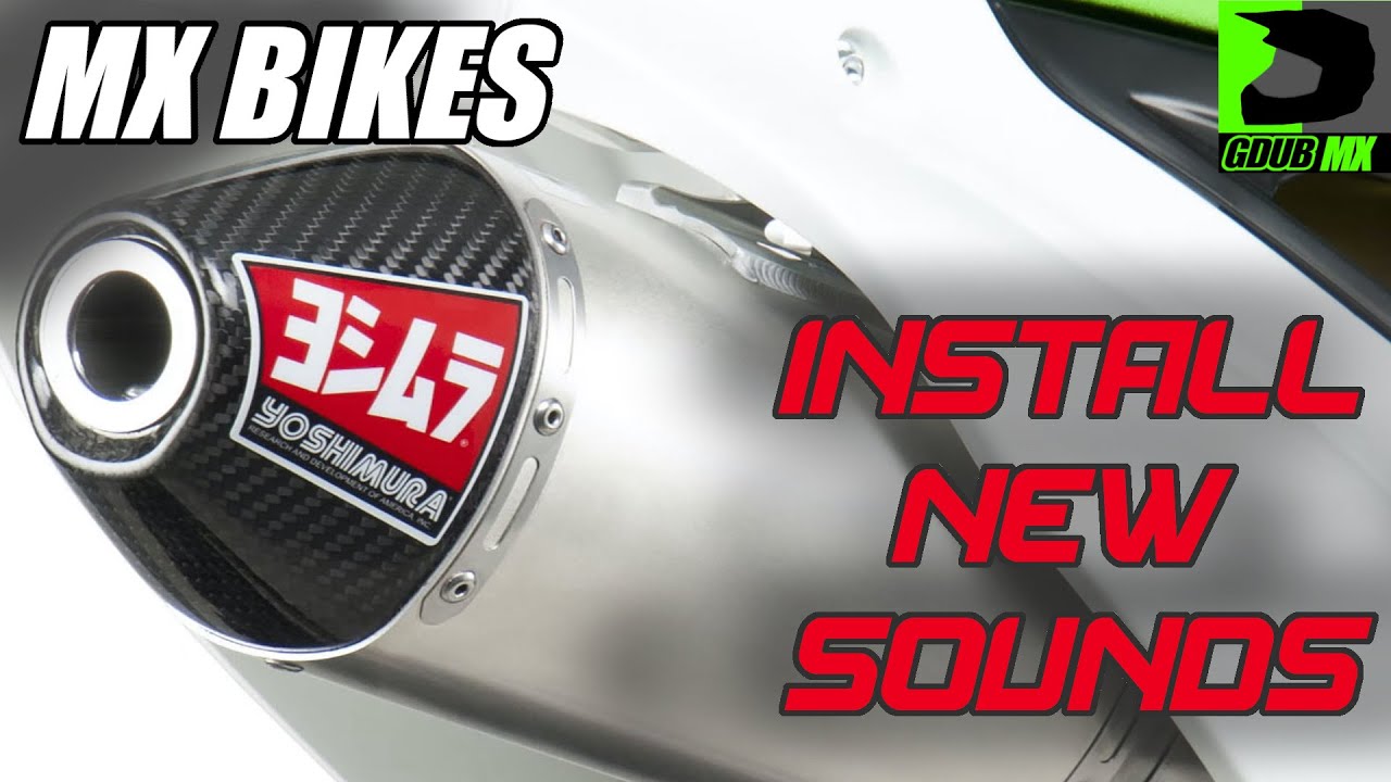 How to get NEW Sound mods for MX Bikes YouTube