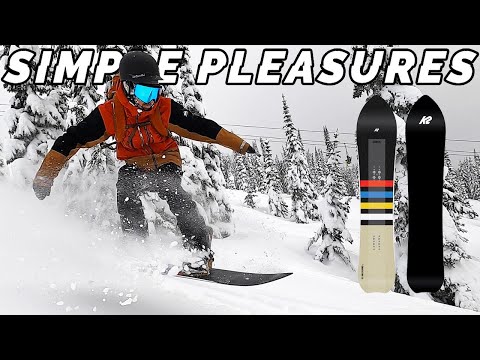 K2 Simple Pleasures Snowboard Review - YouTube