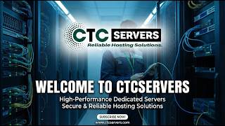 Welcome to CTCservers - Reliable Hosting Solutions