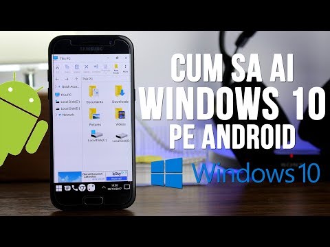 Cum sa ai WINDOWS 10 pe telefonul tau cu ANDROID ! 2017