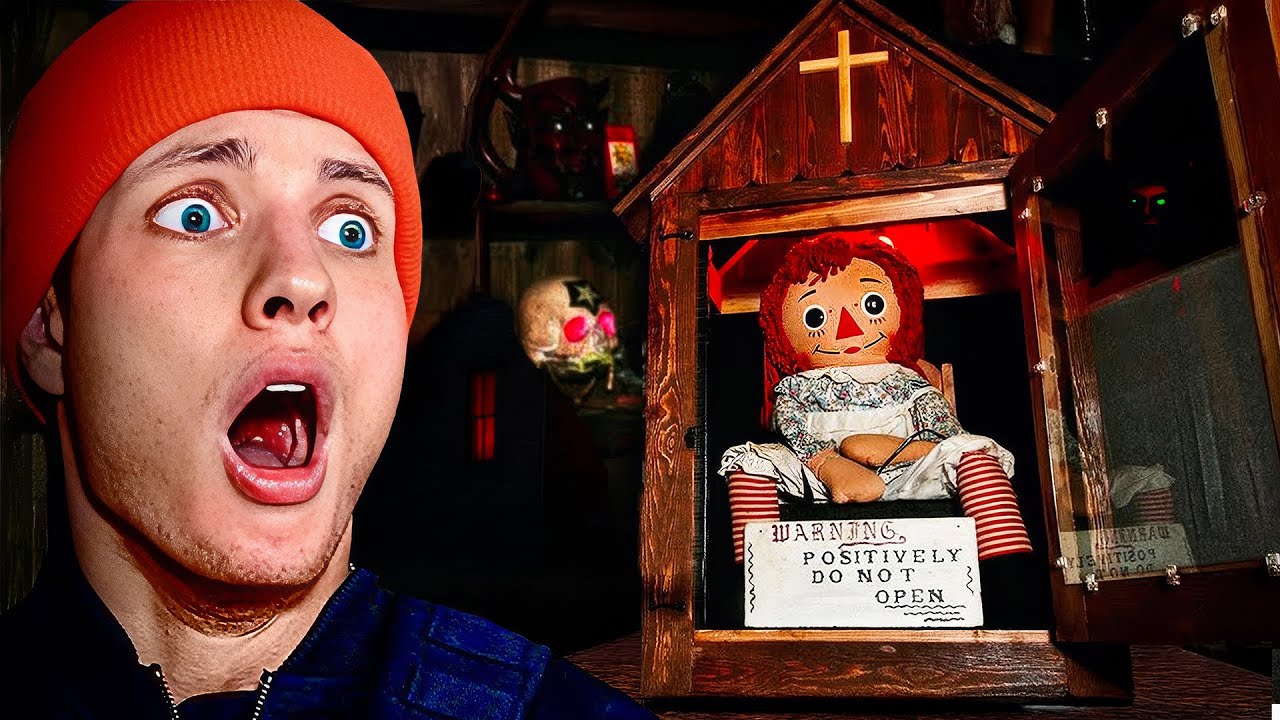 2 NIGHTS ALONE in WARREN MUSEUM w/ THE REAL ANNABELLE