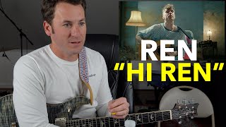 Guitar Teacher REACTS: REN  HI REN | LIVE