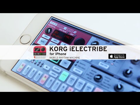 KORG iELECTRIBE for iPhone - MOBILE RHYTHM MACHINE