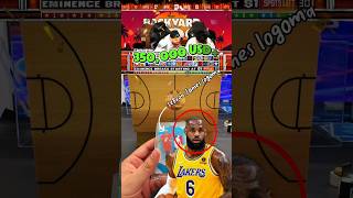 He pulled a mythical 1-of-1 lebron james logoman patch card@BackyardBreaks #sportscards #shorts