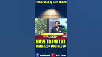How to Invest in Amazon Business? | #shorts #viral #hafizahmed