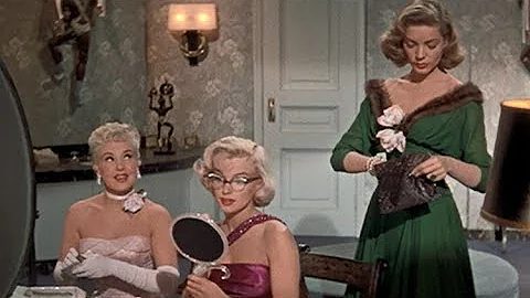How To Marry A Millionaire | Powder Room | 1953