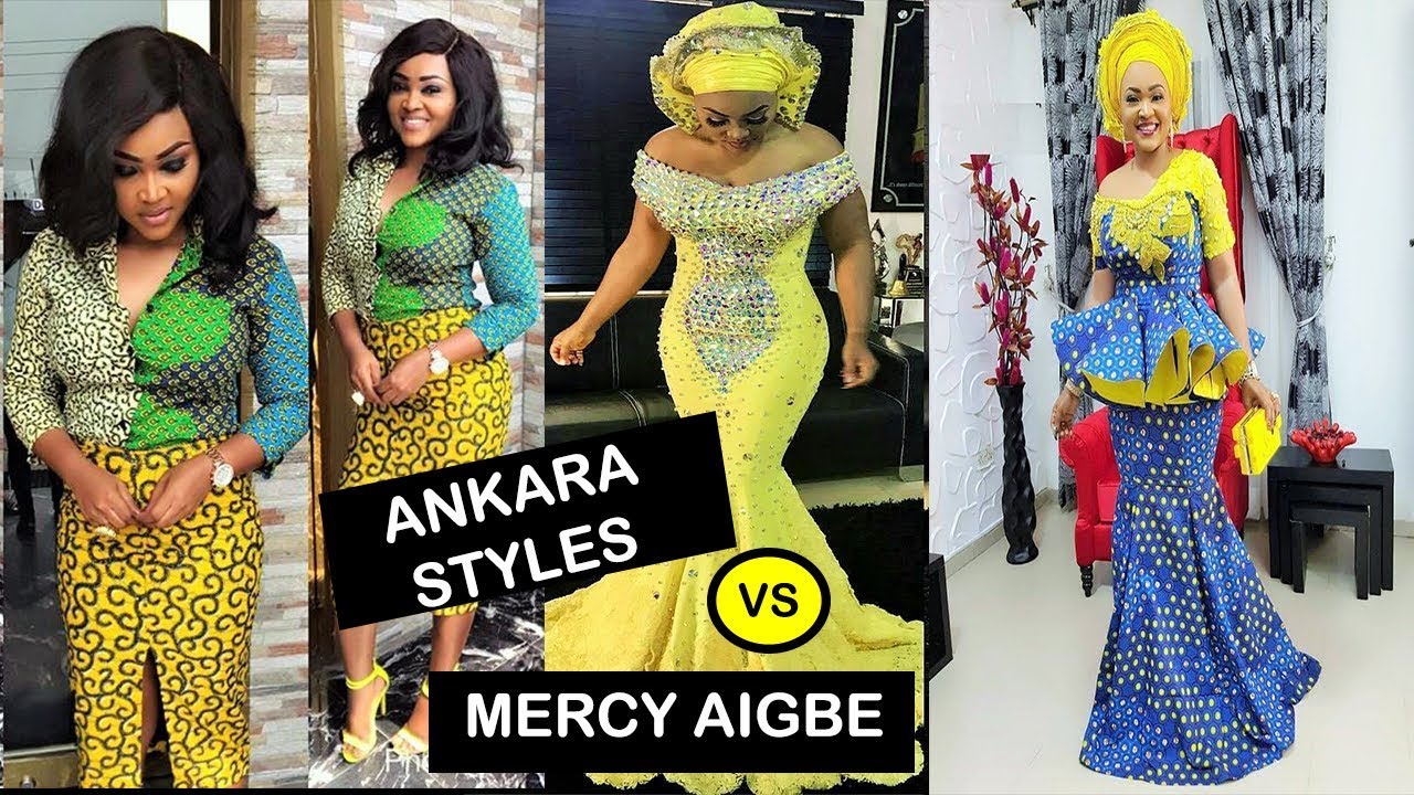 mercy aigbe best ankara styles