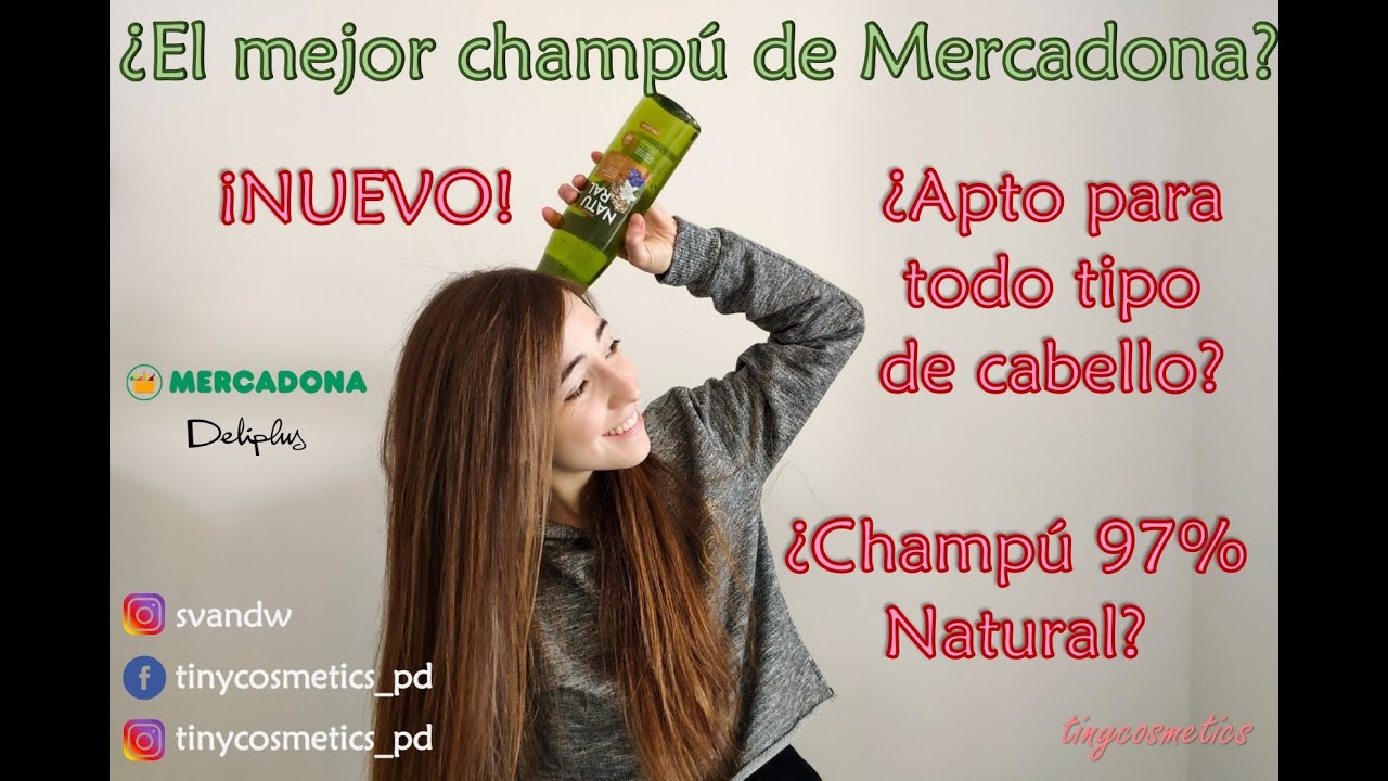 Champu de Argan Deliplus (Mercadona), ¿vale la pena? {tinycosmetics} YouTube