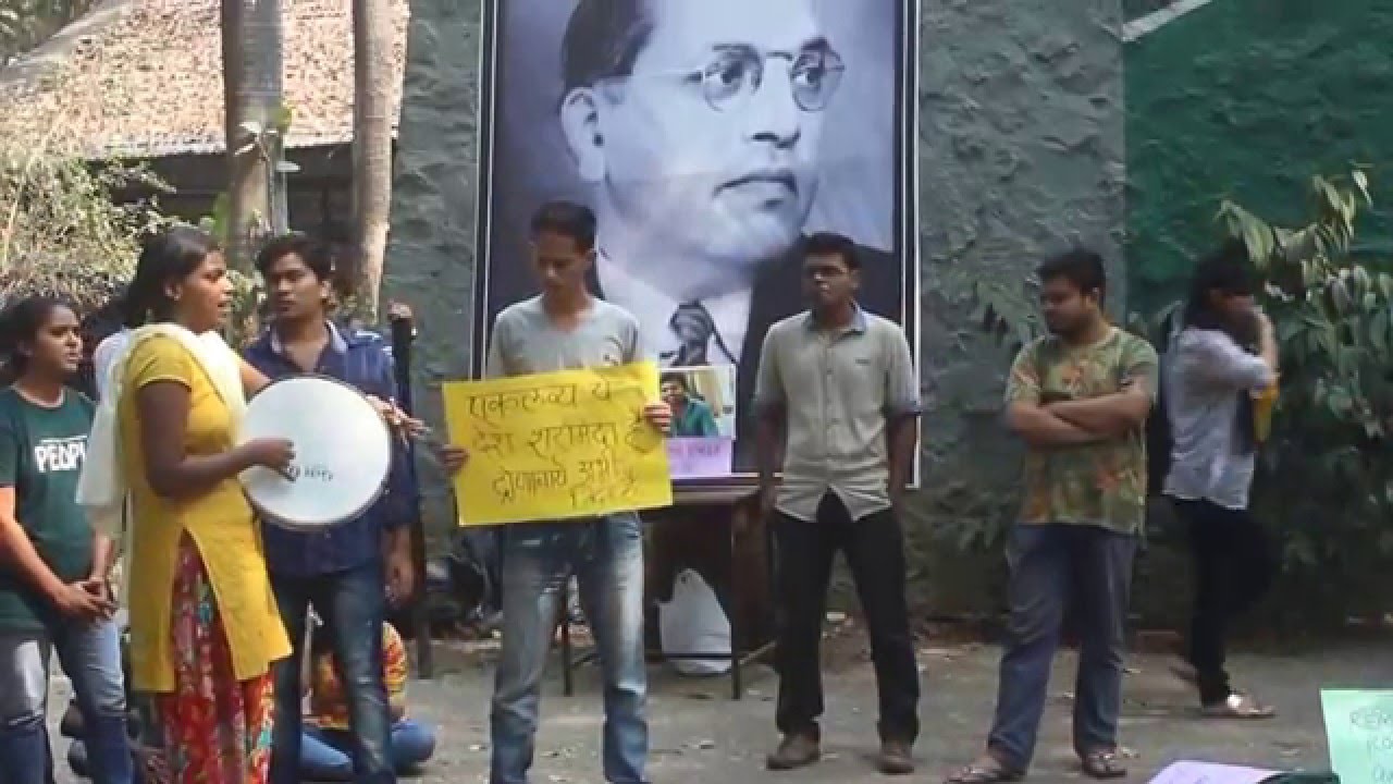 PROTEST AGAINST THE INSTITUTIONAL MURDER OF ROHITH VEMULA HCU 5 