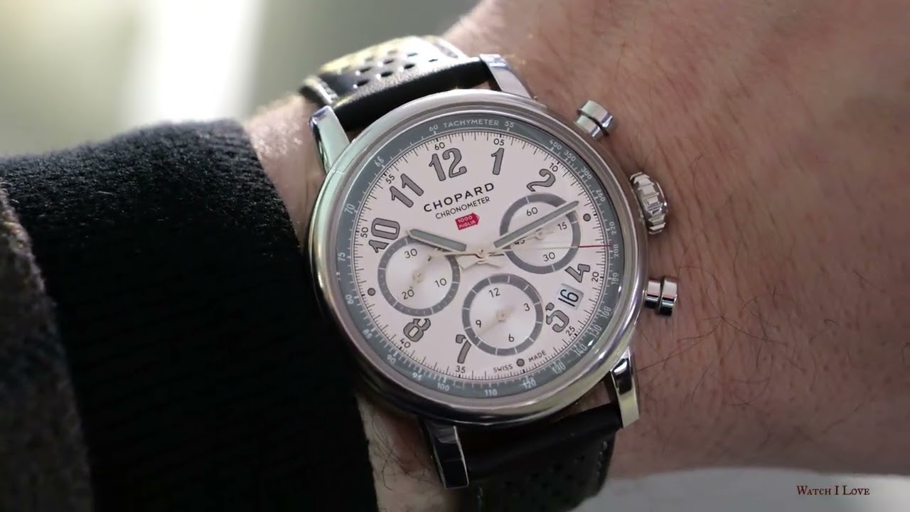 Chopard Mille Miglia Classic Chronograph Speed Silver - wristroll