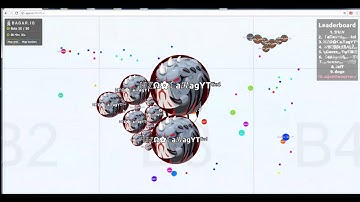 HACK - TROLLING // 50 Bots Agario Gameplay // Bagar.io