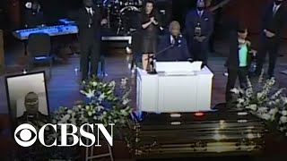 Rev. Al Sharpton gives eulogy for George Floyd at memorial service