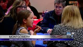 Montgomery residents share dinner from around the world