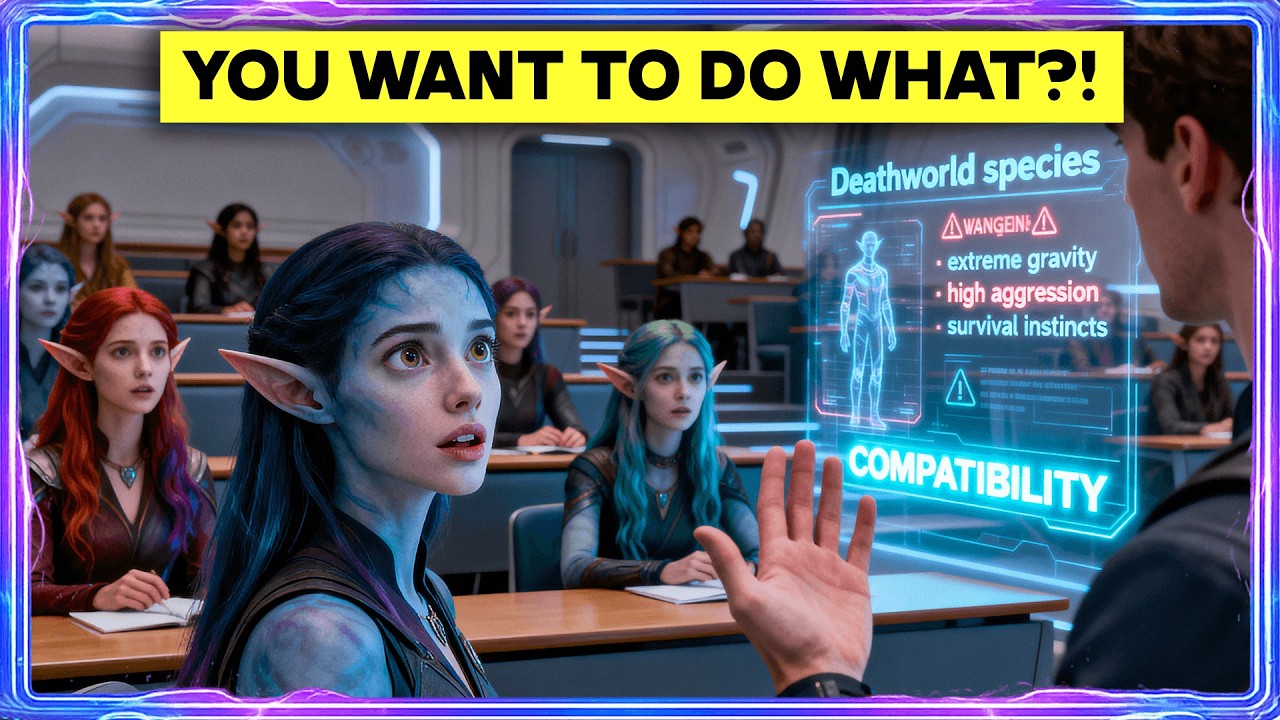 The Class Learned About Deathworld Species, The Human Asked Which Ones Were 'Compatible'