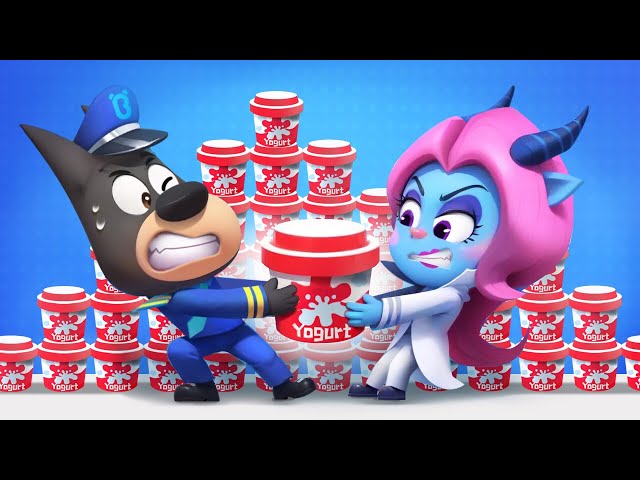 The Yogurt Thief | Safety Tips | Kids Cartoons | Sheriff Labrador New Episodes class=