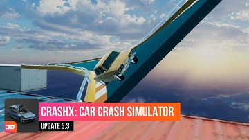 CrashX: car crash simulator for Android. Update 5.3