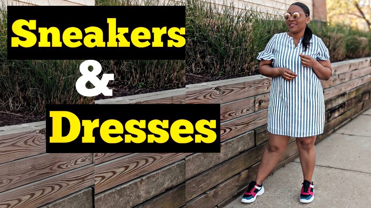 How I Style A Dress with Sneakers - Fashion Fairytale