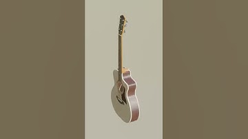 Guitar in Blender 2.91