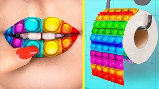 Tantangan Pop It Dan Simple Dimple! Kreasi Pop It
