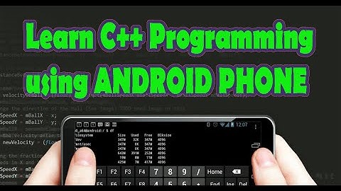 Learn C++ Programming Using Android Phone