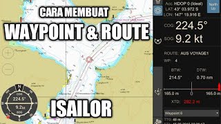 Cara membuat Waypoint & Route di Aplikasi Peta Isailor