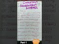 IMPORTANT GOVERNMENT SCHEMES PART-1 FOR BANK AND INSURANCE EXAM START PREPARING NOW #bank #govtjobs