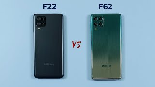 Samsung F22 vs Samsung F62 - Speed Test