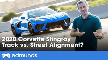 2020 Corvette Stingray Long-Term Update ― Sports Car Performance Test! Track vs. Street Alignment