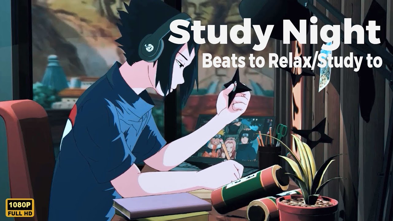 Study Night - Lofi hip hop mix - Beats to Relax/Study to - YouTube