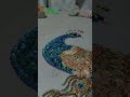 Beautiful peacock design🤩 #@Nice-embroidery-official#youtubeshort #shorts