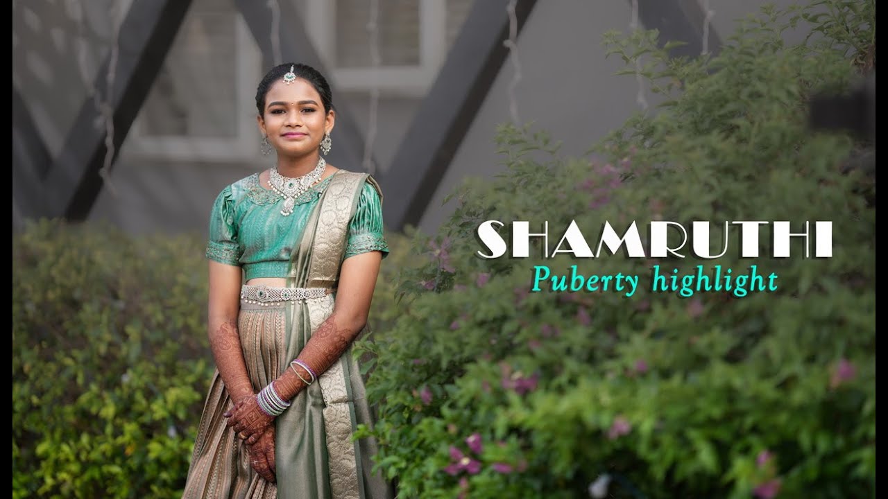 Shamruthi Puberty Highlight | Tamil puberty | 