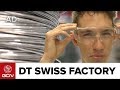 Where spokes  wheels are made  inside the dt swiss factory