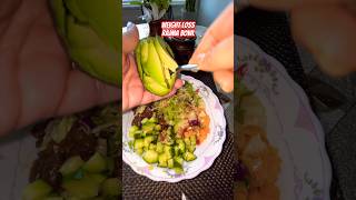 Vegetarian Weight loss recipe| Rajma Bowl weightloss easyrecipe lunchboxrecipe helthyfood