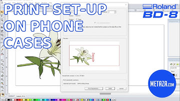 Roland BD-8 - Setting up to Print on Phone Cases